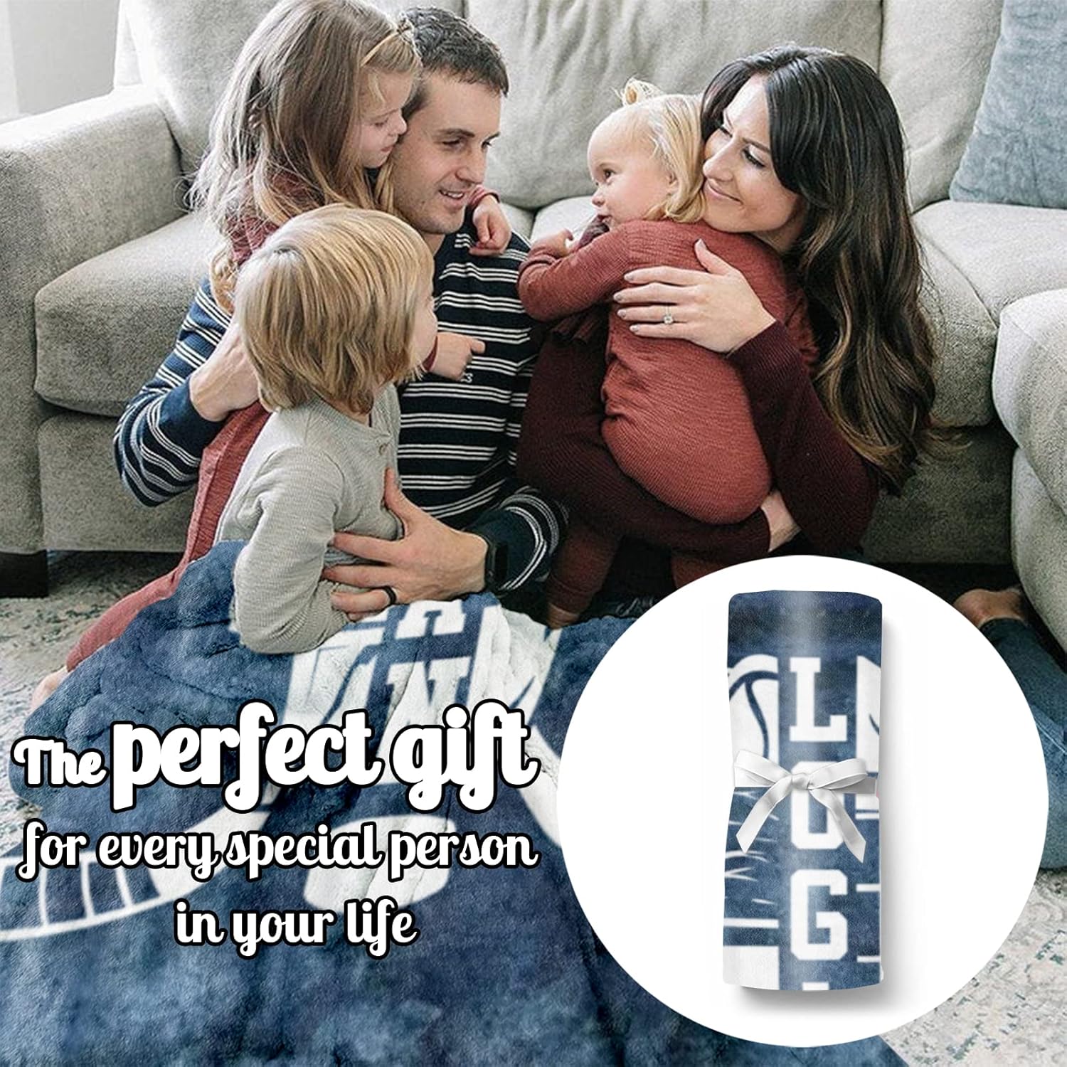 Manta de hockey con número de nombre personalizado regalo personalizado para bebés de 0 a 3 meses, ropa de cama esencial para niños pequeños, niños,