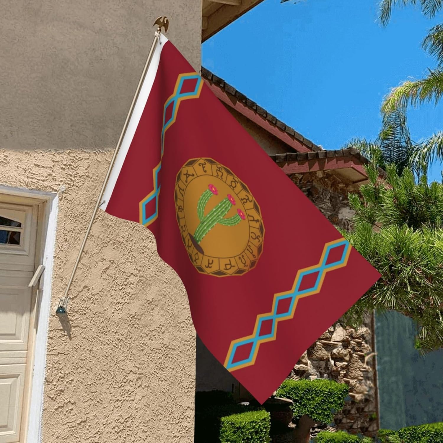 Panteera Wayuu Flag 3×5 Ft Double-Sided Outdoor Decoration Banner Durable Home Yard Flags Polyester Welcome Flag