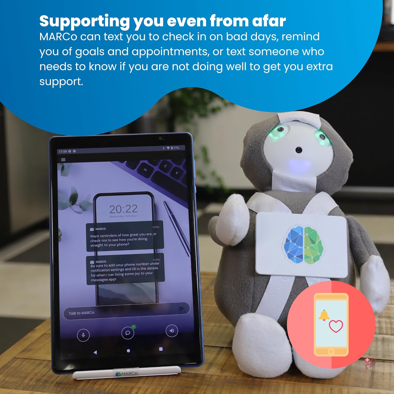 Marco Robot Compañero GPT para la Salud Mental