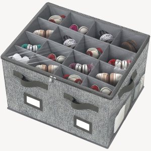 VERONLY Caja organizadora de zapatos grande para armario, contenedores de almacenamiento ajustables para zapatos, contenedores plegables para VERONLY Caja organizadora de zapatos grande para armario, contenedores de almacenamiento ajustables para zapatos, contenedores plegables para