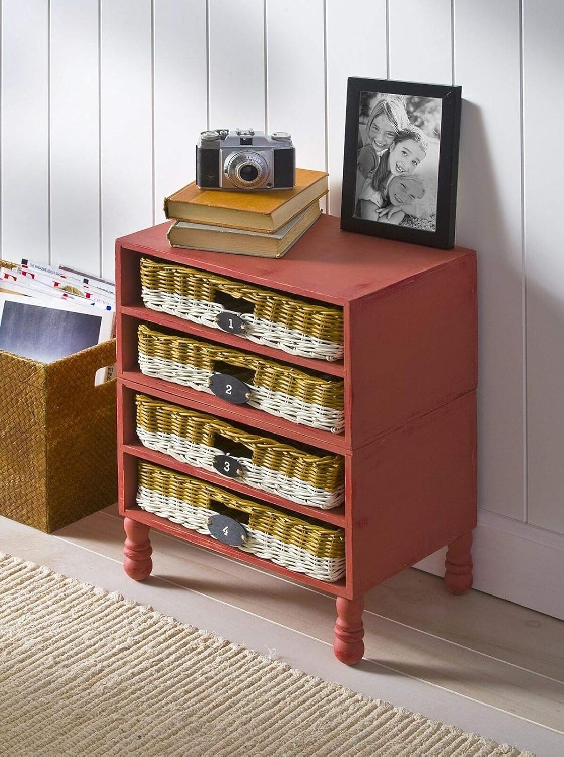 FolkArt – Pintura a la tiza Home Décor para muebles y manualidades en varios colores, 8onzas, tono rojo toscano, 34994