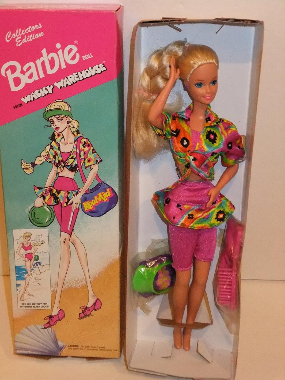 Barbie Edición Coleccionista 1992 – Kool-Aid Wacky Warehouse 10309