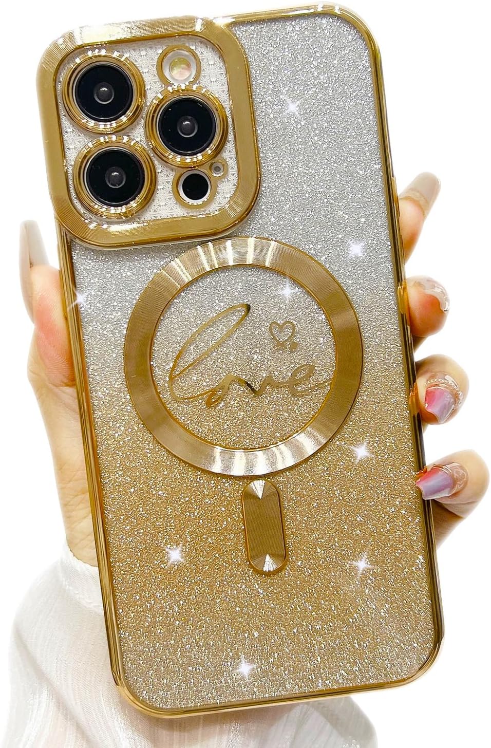 Misscase Funda magnética para iPhone 15 Pro Max compatible con MagSafe, protección completa, delgada, a prueba de golpes, elegante, antiarañazos,