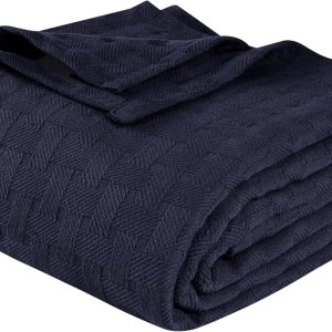 Manta 100% algodón Superior, textura diseño de tejido, para todas las estaciones Manta 100% algodón Superior, textura diseño de tejido, para todas las estaciones