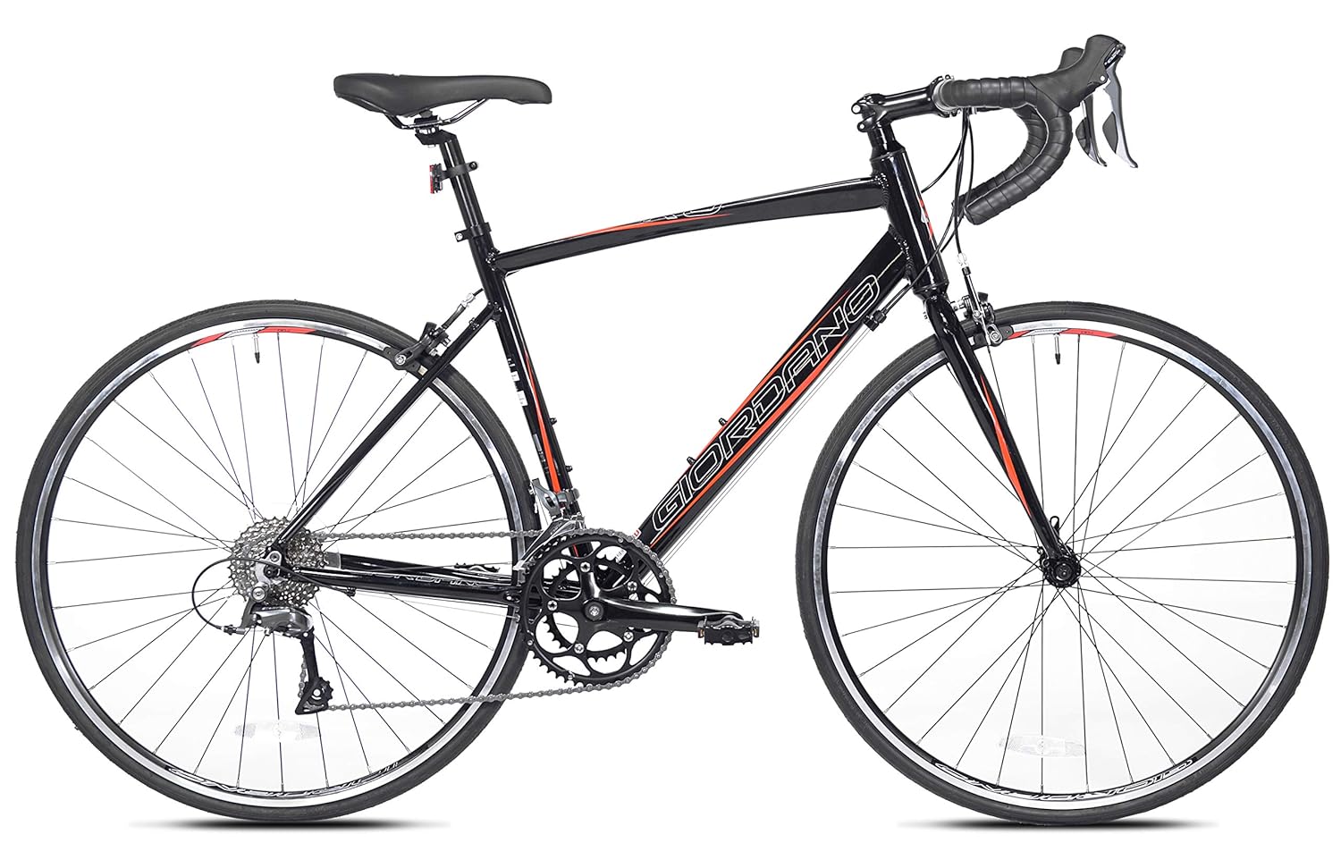 Giordano Bicicleta de carretera Libero de aluminio, 700c grande