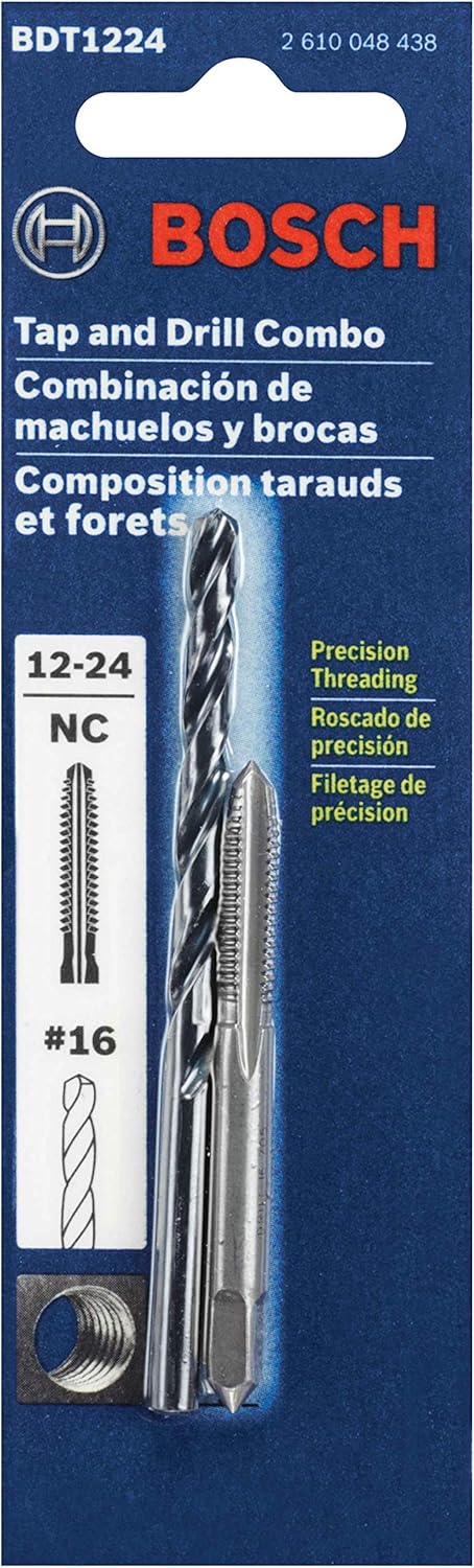 BOSCH BDT1224 12-24 – Juego combinado de brocas y broca n. 16