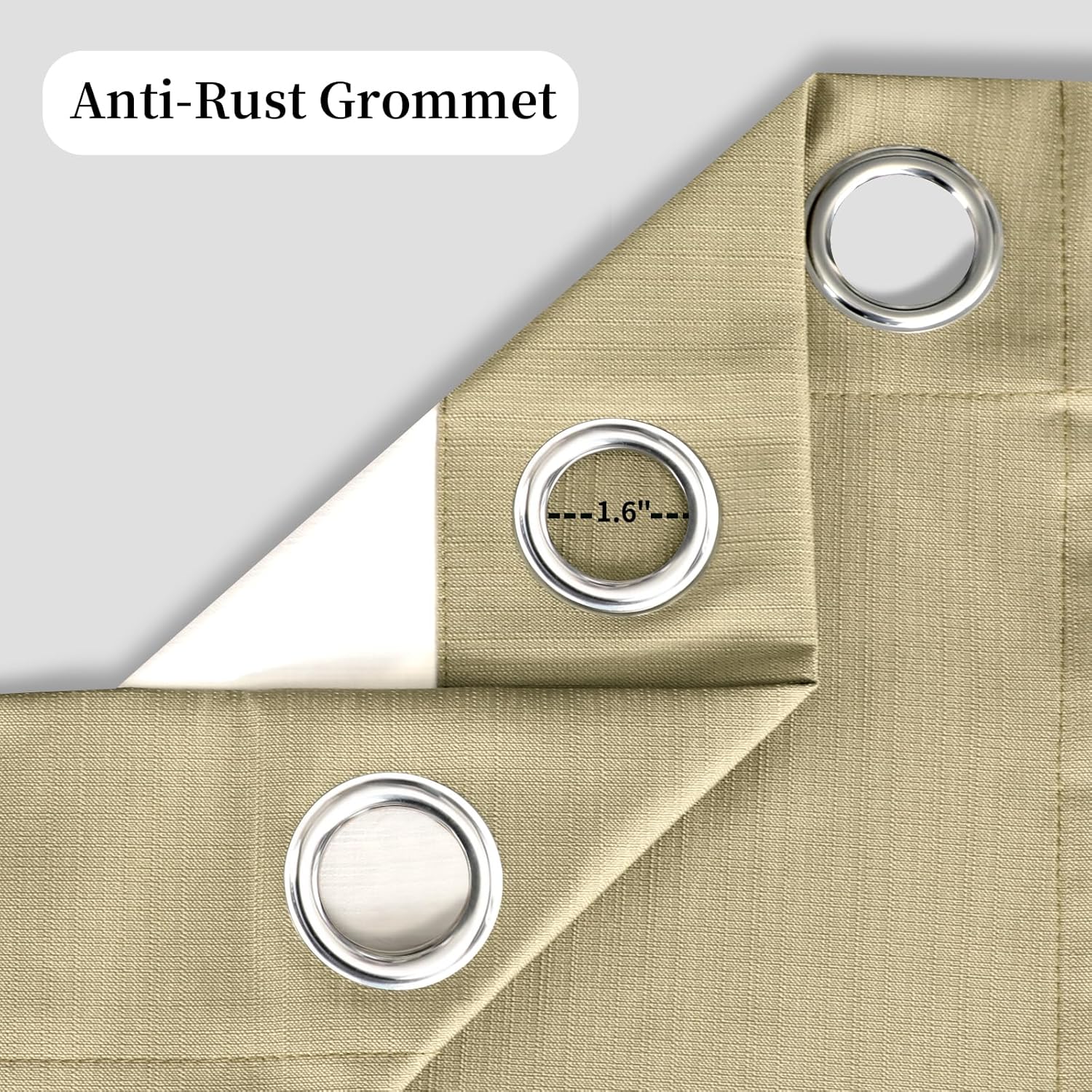 PureFit Cortinas 100% opacas de 84 pulgadas de largo, lino para oscurecer la habitación, con aislamiento térmico, cortina extra ancha para puerta