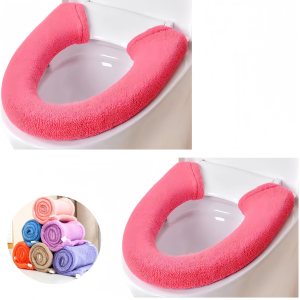 2 piezas más gruesas para el asiento del inodoro, cojín suave y elástico para la tapa del inodoro, suave y grueso 2 piezas más gruesas para el asiento del inodoro, cojín suave y elástico para la tapa del inodoro, suave y grueso