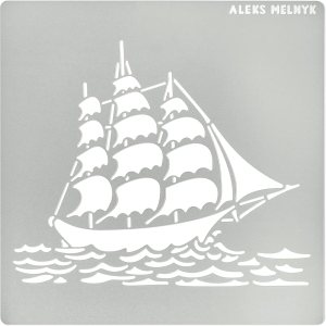 Aleks Melnyk No.475 Plantilla de metal, velero, transporte pirata, plantilla pequeña, 1 PC, plantilla para leña, grabado, manualidades, álbum de Aleks Melnyk No.475 Plantilla de metal, velero, transporte pirata, plantilla pequeña, 1 PC, plantilla para leña, grabado, manualidades, álbum de