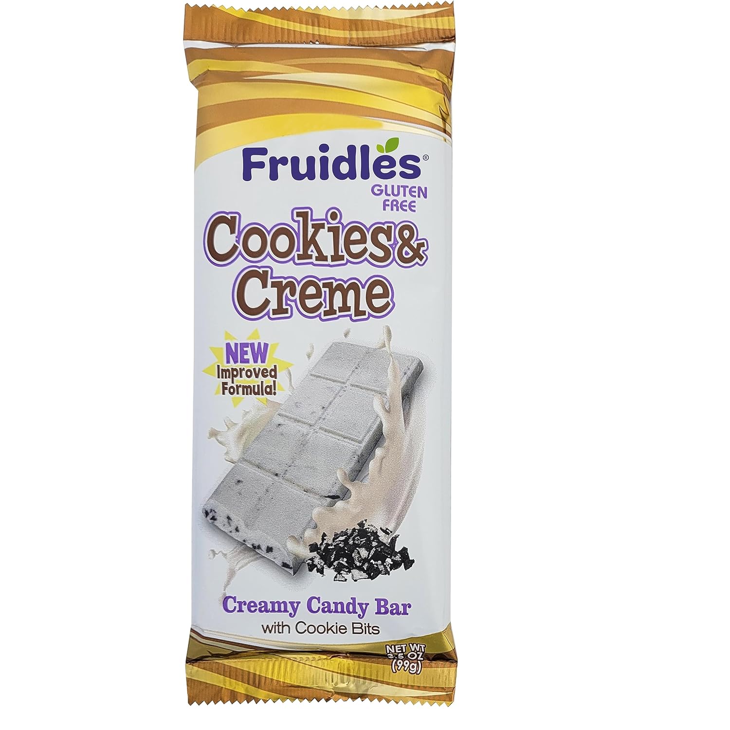 Barra de corteza de galletas y crema, certificado Kosher favorito de las fiestas, barras envueltas individualmente, 3.5 onzas (paquete de 6)