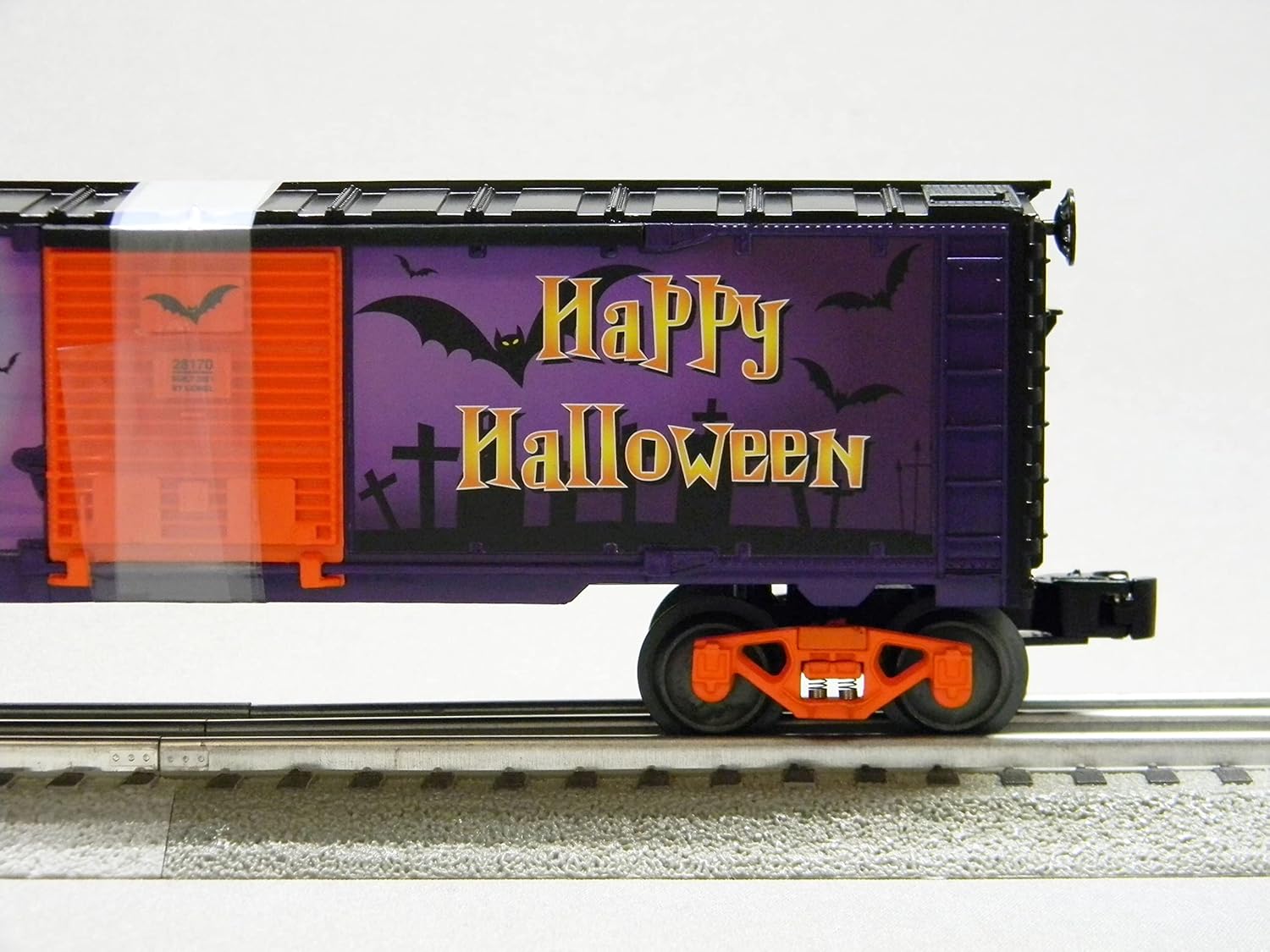 Lionel Auto de sonido de Halloween, funciona con batería de 9 voltios, 10.5 pulgadas (2128170)