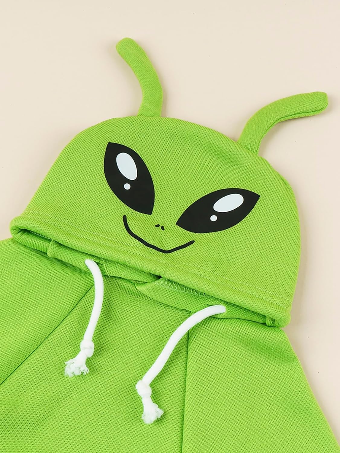 QWINEE Sudadera con capucha para perro de alienígena, abrigo cálido para cachorros, sudadera para Navidad, Halloween, disfraz de perro, ropa de