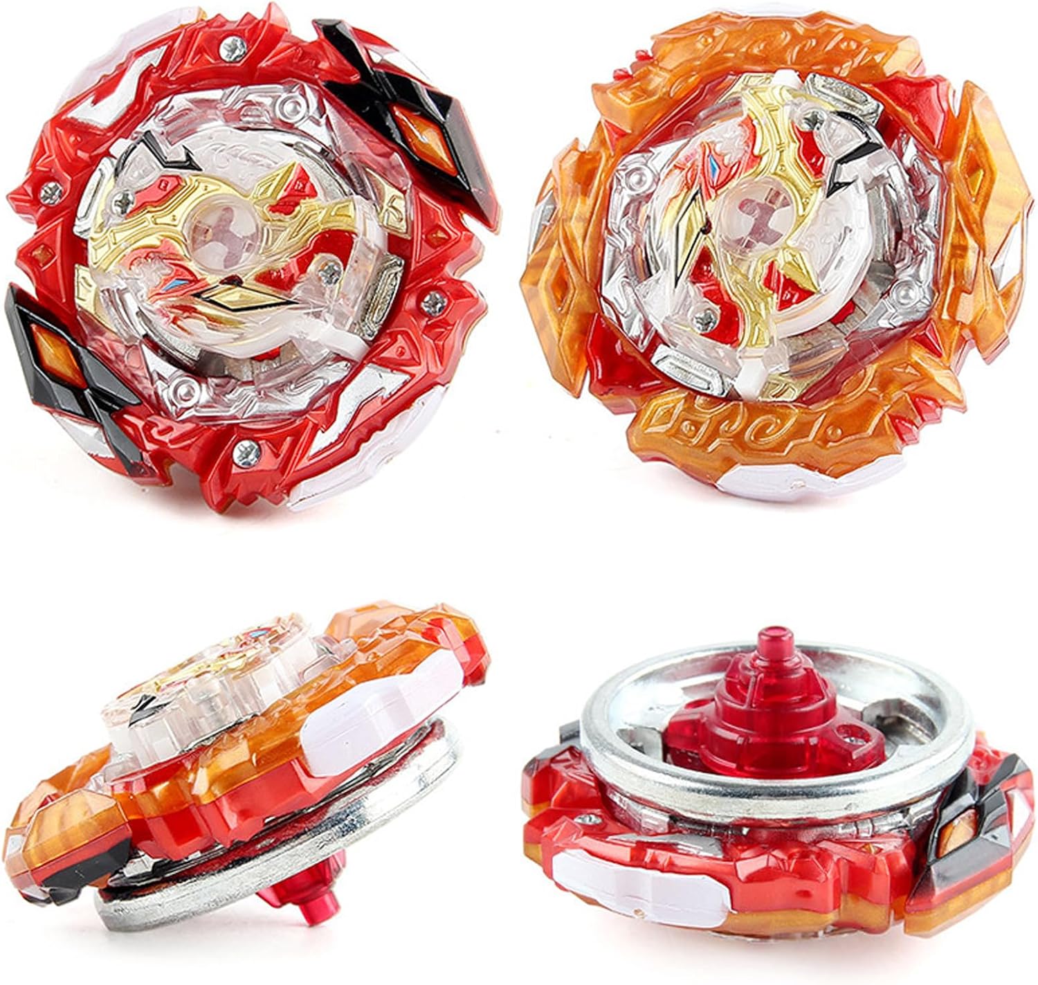 Battling Tops Burst Battle B-205 Guilty Longinus Kr MDS-2 Gyro Juguetes para niños con B-184 Custom Bey Launcher