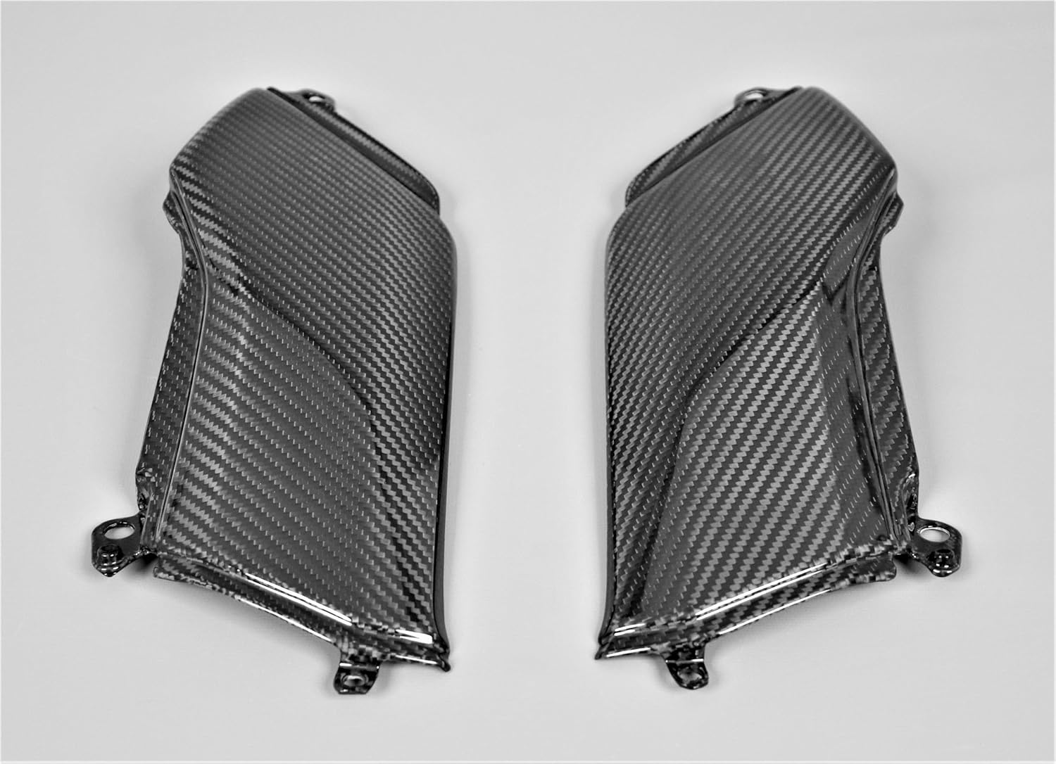 Paneles laterales del tanque de fibra de carbono para Kawasaki Z900 2017-2023