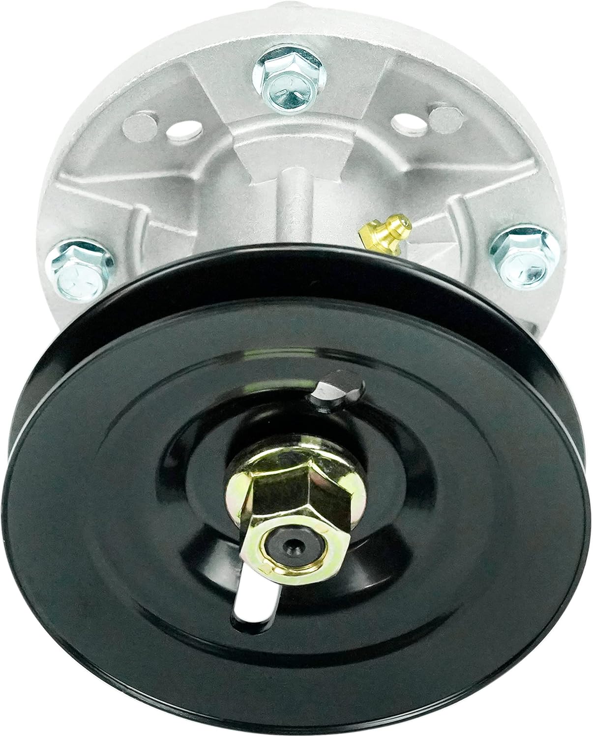 Conjunto de husillo GY20867, incluye polea, sustituye a la polea motriz M155979 GX20335 compatible con John Deere Deck D100-D160, LA100-LA165, X110,