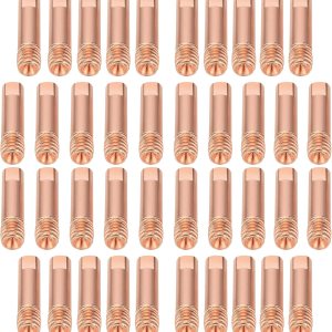 Puntas de soldadura Mig 11-30 (0.030 pulgadas) Punta de contacto de soldadura .030 pulgadas de repuesto para consumibles de pistola de soldadura MIG Puntas de soldadura Mig 11-30 (0.030 pulgadas) Punta de contacto de soldadura .030 pulgadas de repuesto para consumibles de pistola de soldadura MIG