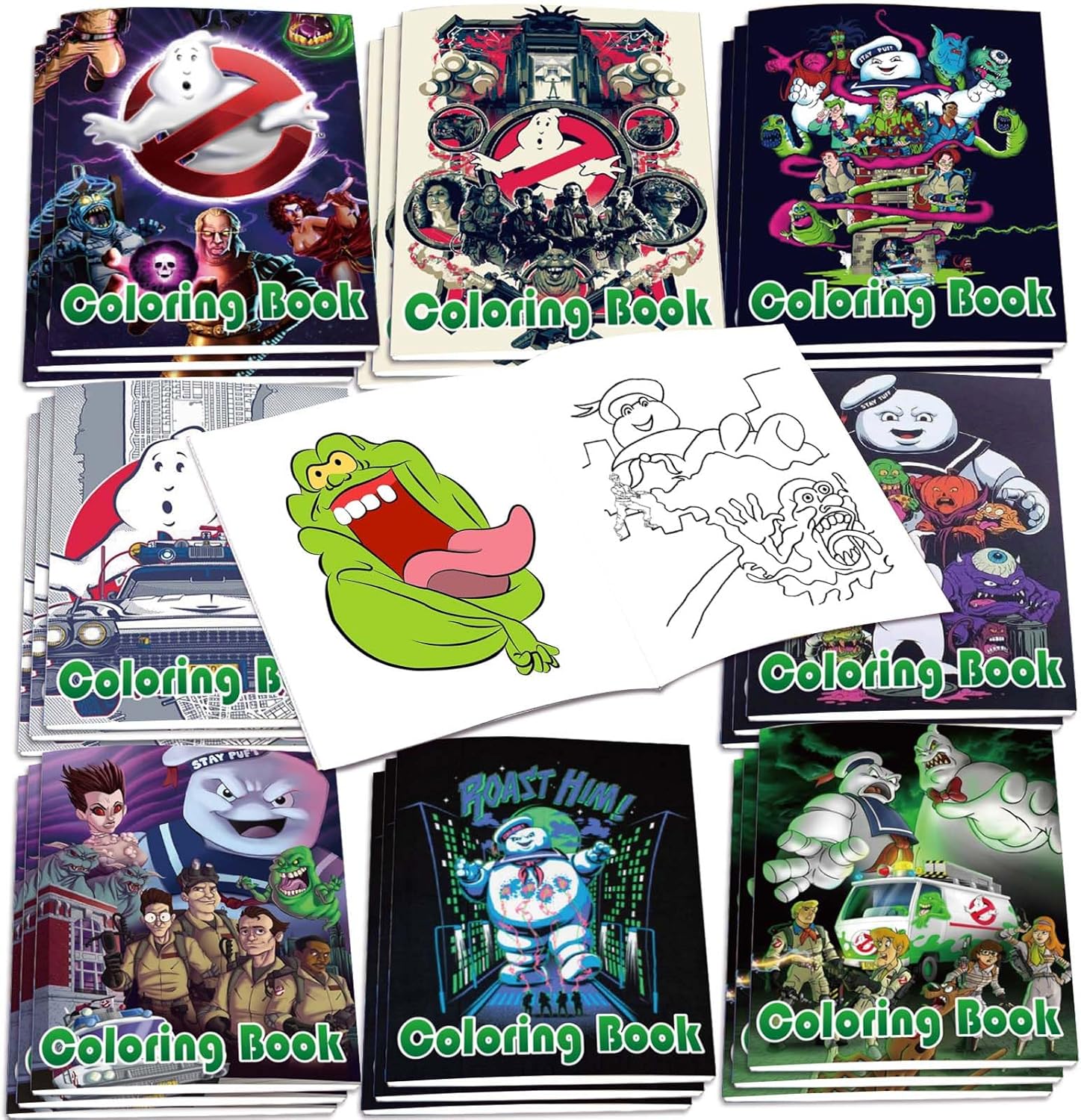 Juego de 24 libros para colorear para fiestas de fantasmas, mini libros de dibujo para fiestas de fantasmas, regalos de Halloween, regalos de