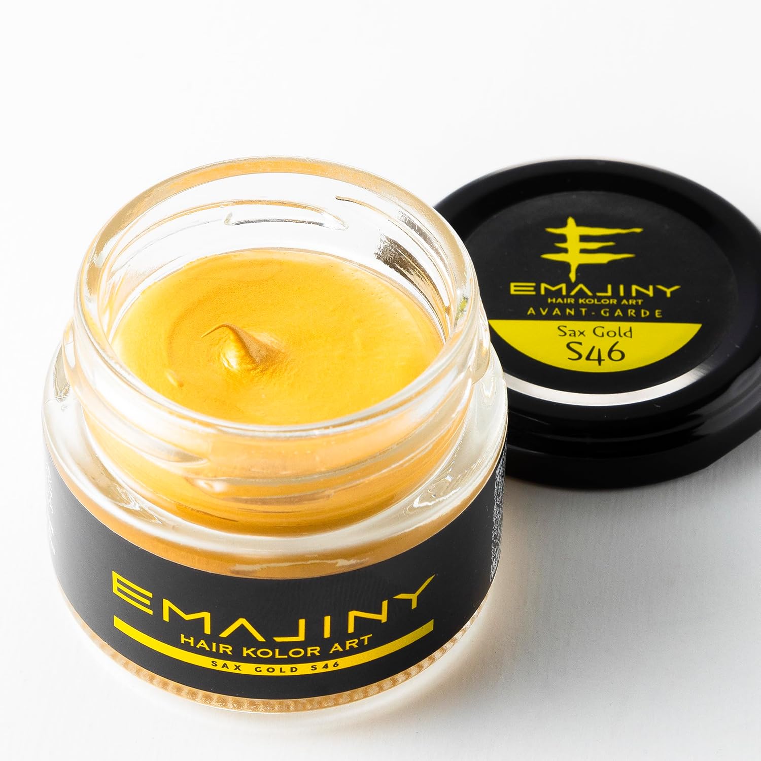 From Japan EMAJINY Sax gold S46 Temporary Hair Kolor Art Wax Sin perfume