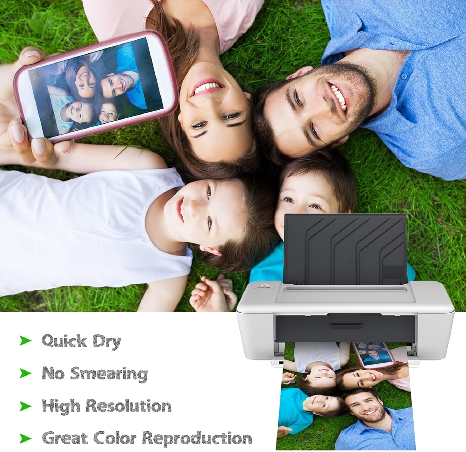 Koala Ultra Premium – Papel fotográfico satinado de 8 x 10 pulgadas, para impresora de inyección de tinta, resistente al agua, semibrillante, 50