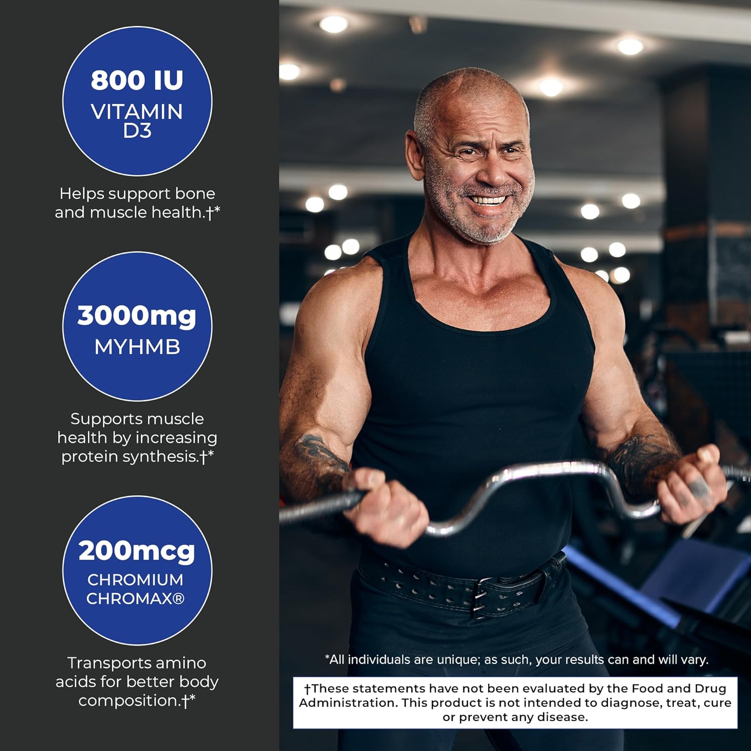 POWERLIFE Tony Horton – Proteína vegetal en polvo de alto impacto con 3000 mg de HMB, a base de plantas, sin azúcar añadido, vegano, apto para dieta