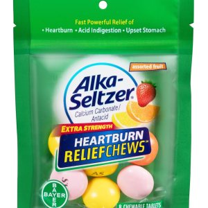 Alka-seltzer, goma de mascar de frutas, 1, 1 Alka-seltzer, goma de mascar de frutas, 1, 1