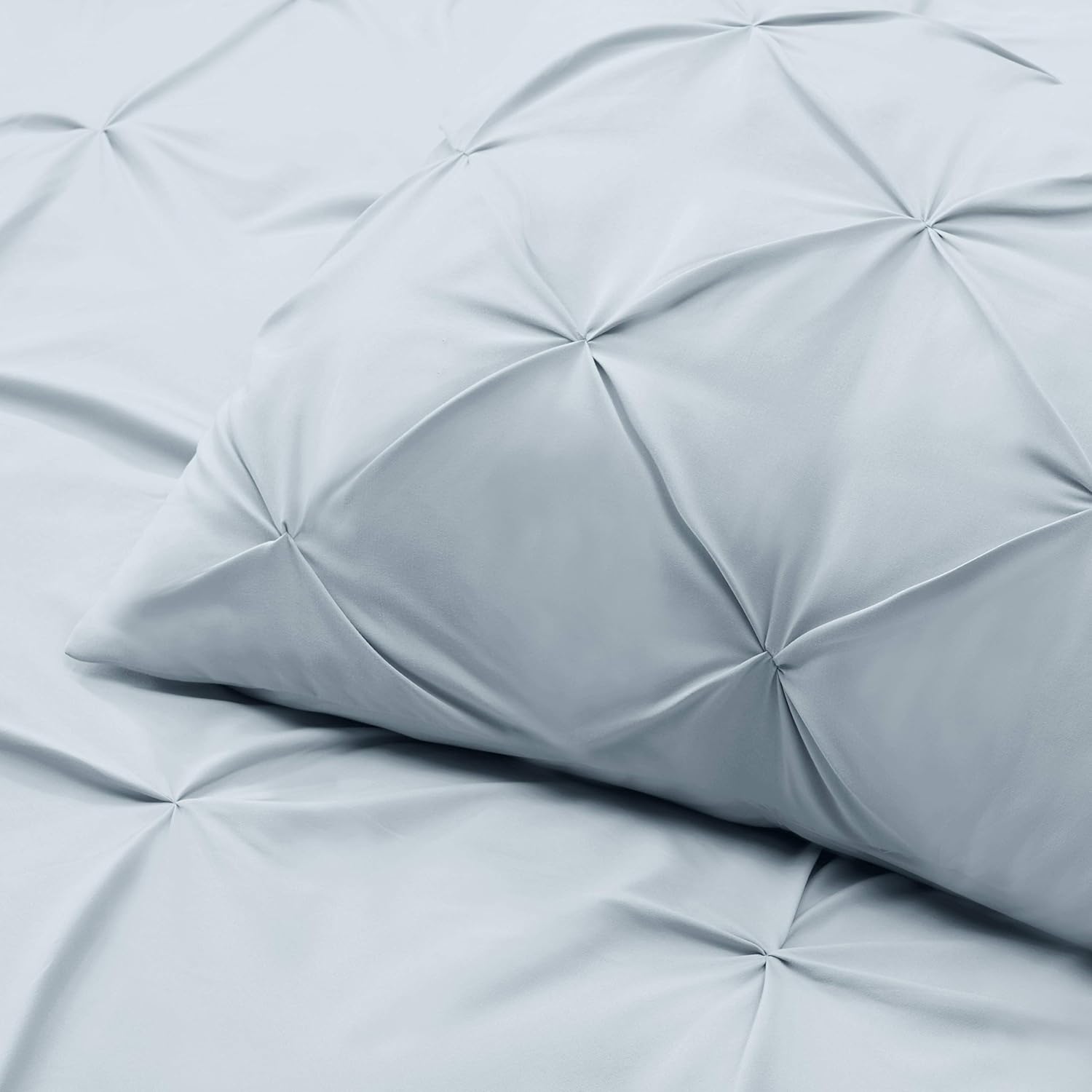 Nestl Bedding – Juego de 3 piezas de edredón de microfibra con fundas de almohada