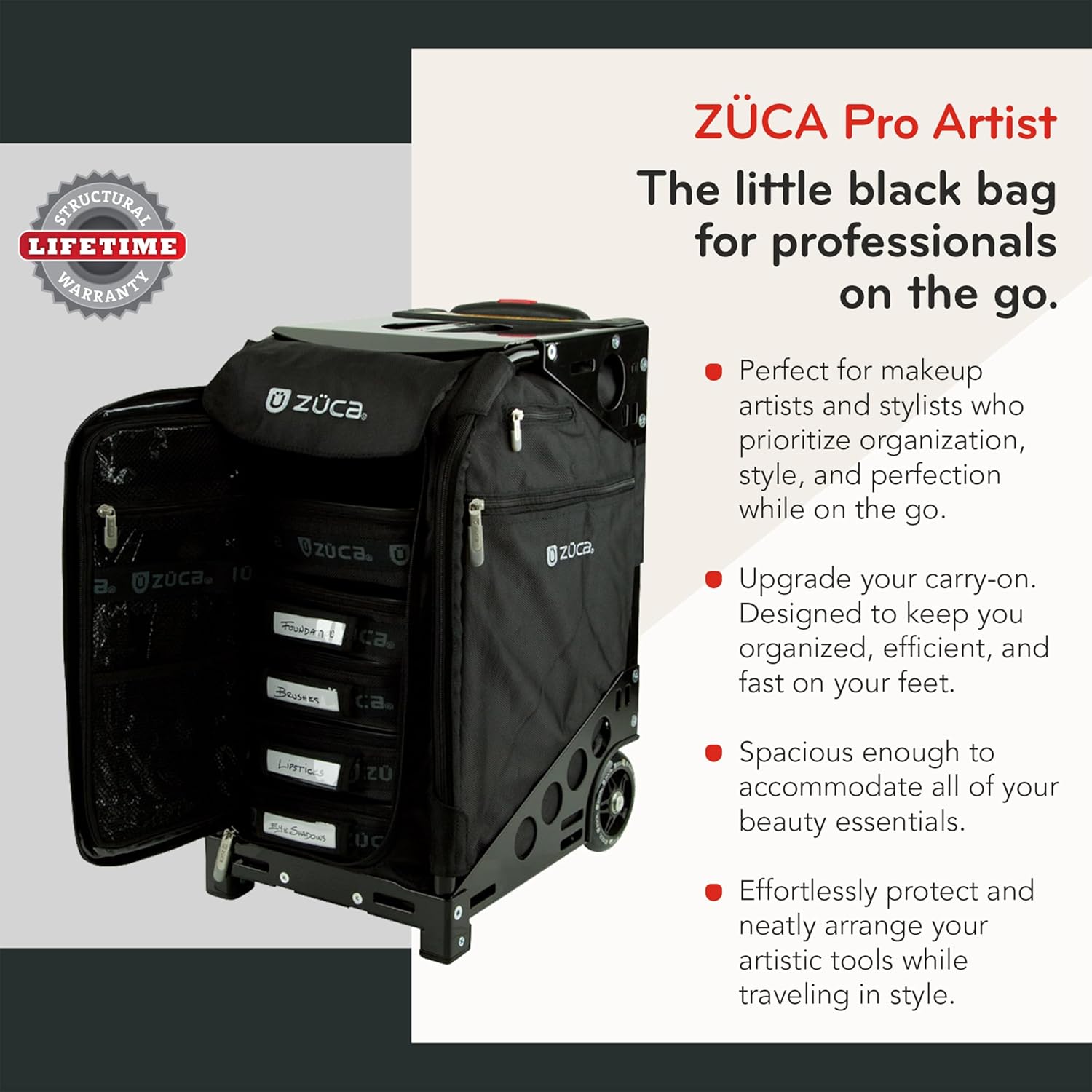 ZUCA Estuches de viaje para artistas y profesionales