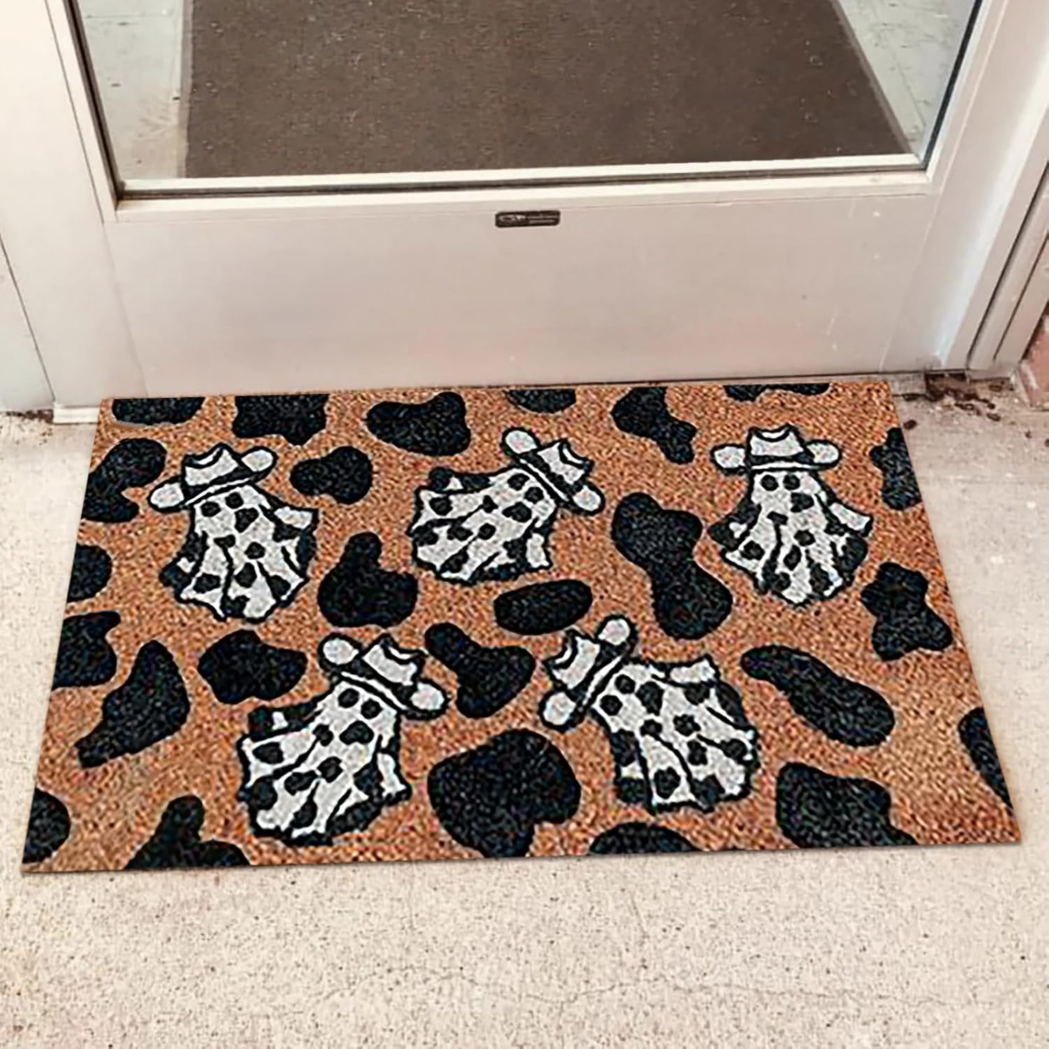 Alfombra de Halloween gótica, alfombra de bienvenida con diseño de calabaza, moderna, para sala de estar, dormitorio, decoración del hogar,