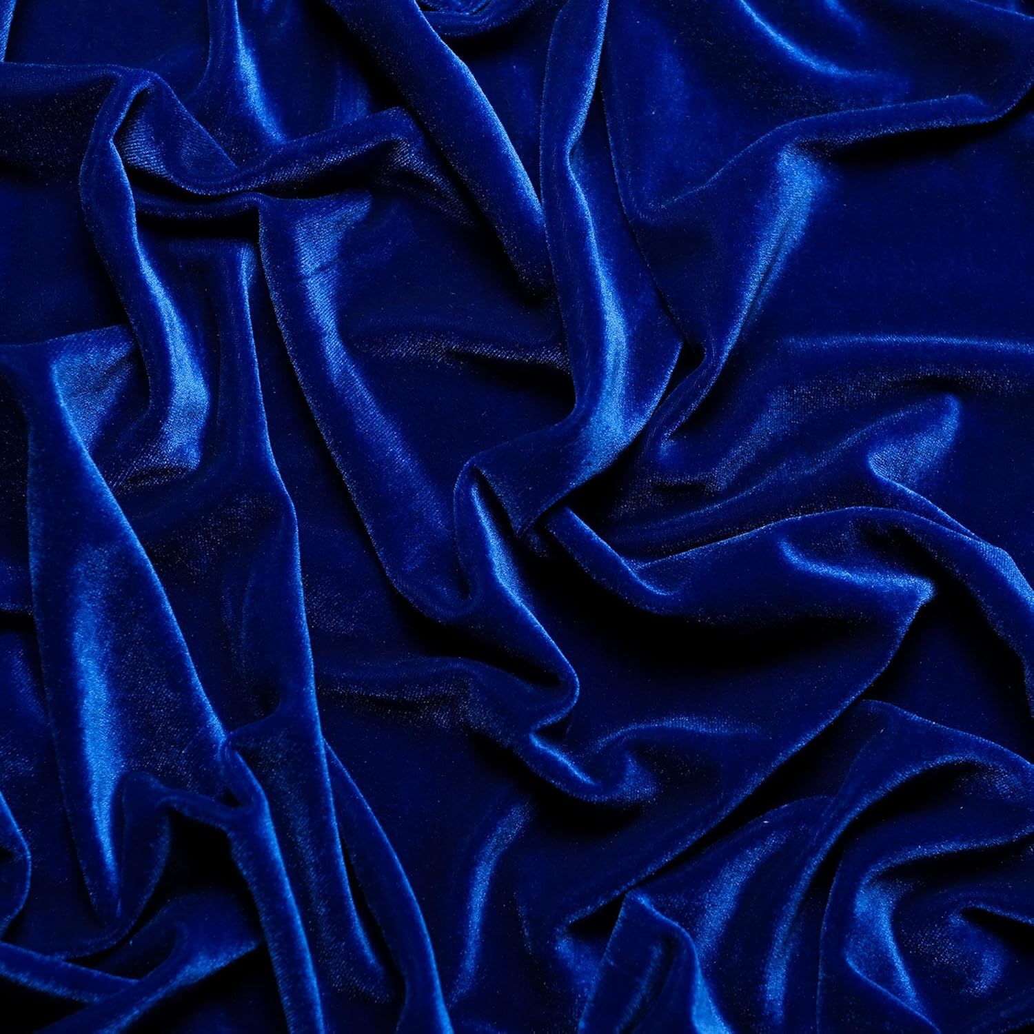The Yard – Tela de terciopelo elástico de tela de hielo, 60 pulgadas de ancho, tela elástica suave para coser ropa, disfraces, manualidades, 90%