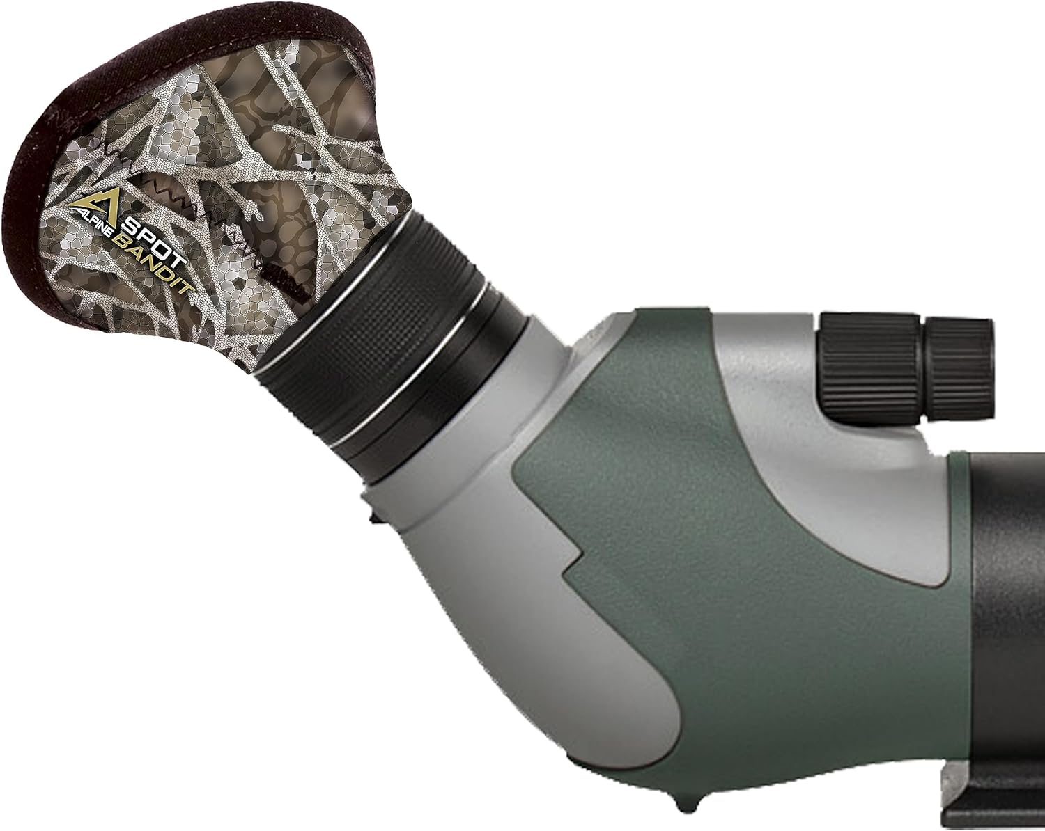 SpotSlicker Bandit – Protector ocular resistente al agua para bloquear