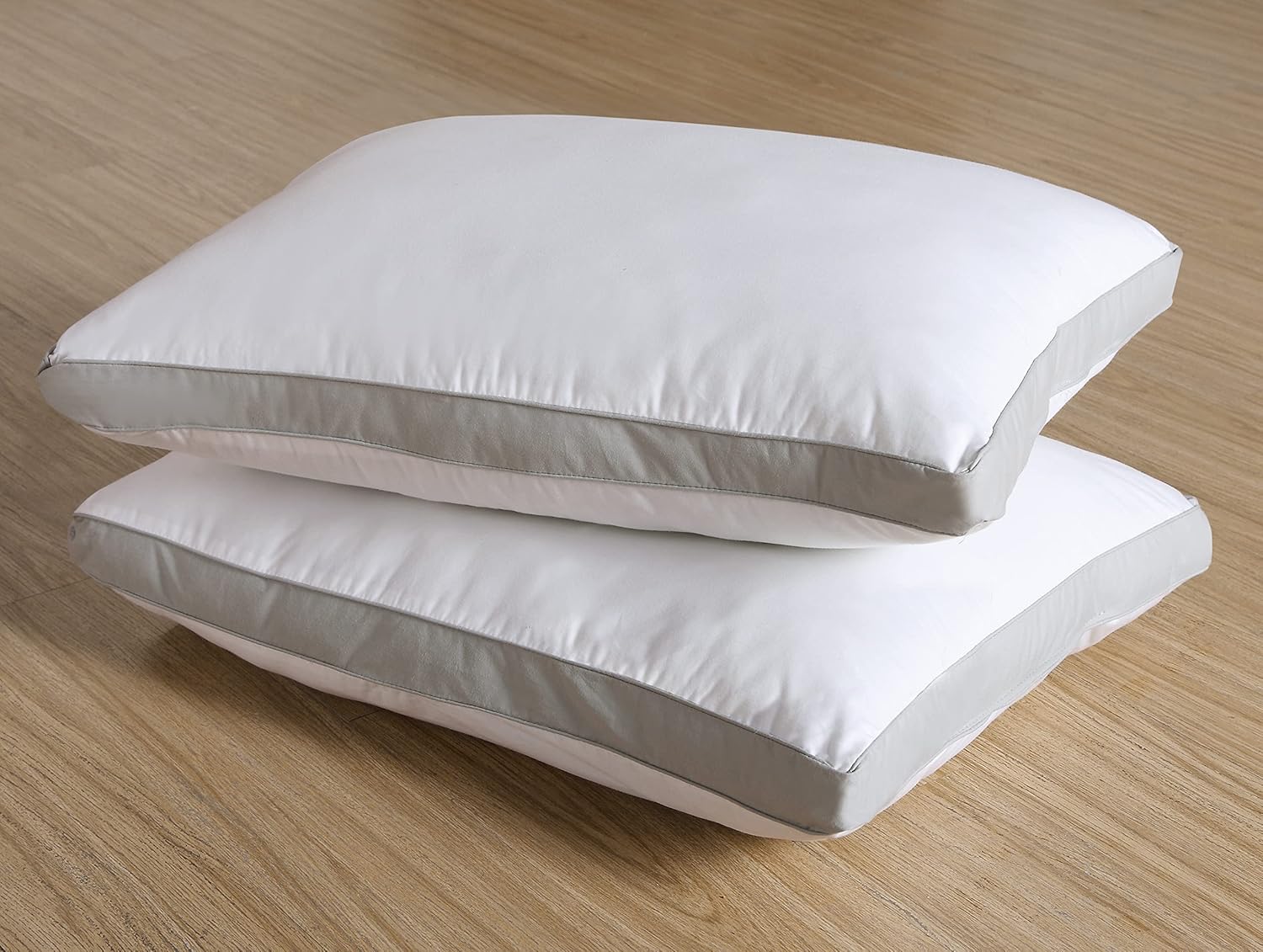 Almohada de dormir extra acolchada para dormir de lado y de espalda, cómoda decoración de habitación, 20 x 30 pulgadas, color blanco