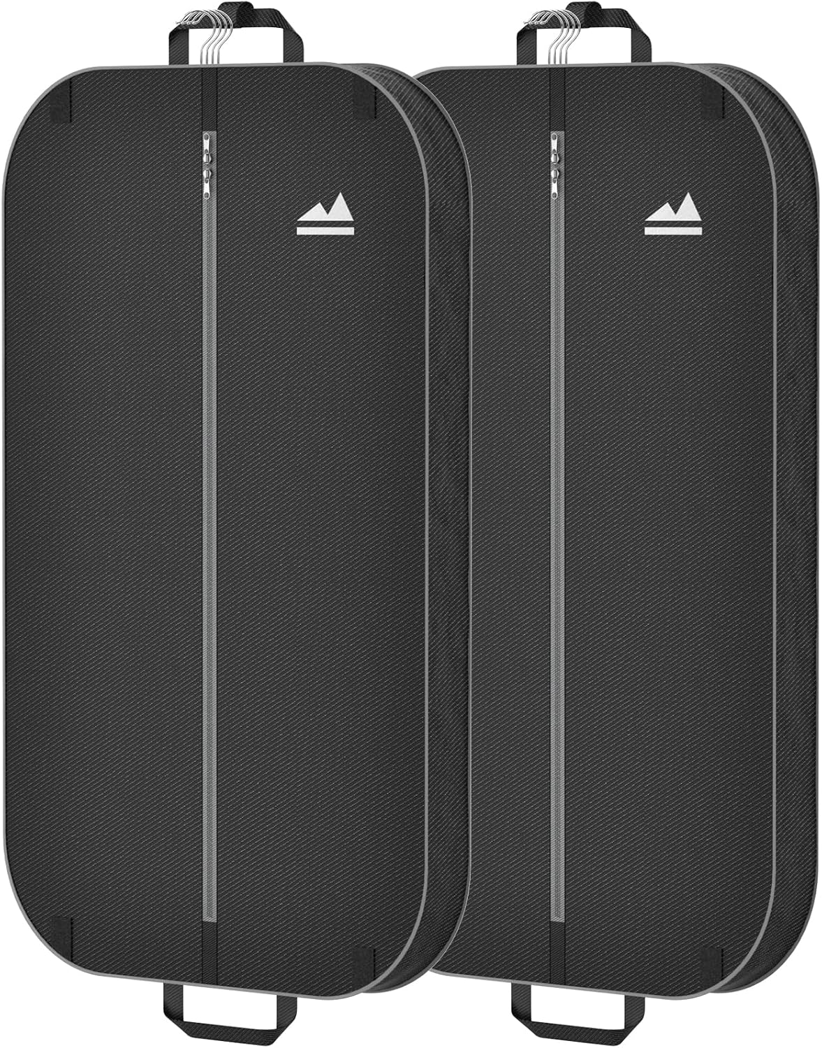 Myee Bolsas de ropa resistentes de 42 pulgadas para colgar ropa de viaje, bolsa de traje para almacenamiento en el armario, bolsas de 4 pulgadas con