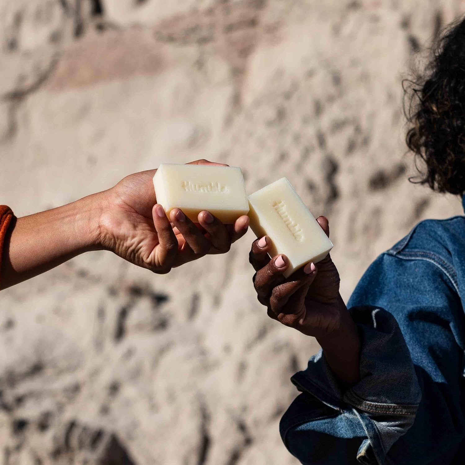 HUMBLE BRANDS – Jabón en barra hecho a mano, barras de jabón orgánico procesado en frío, limpiador hidratante facial y corporal, hierba de limón y