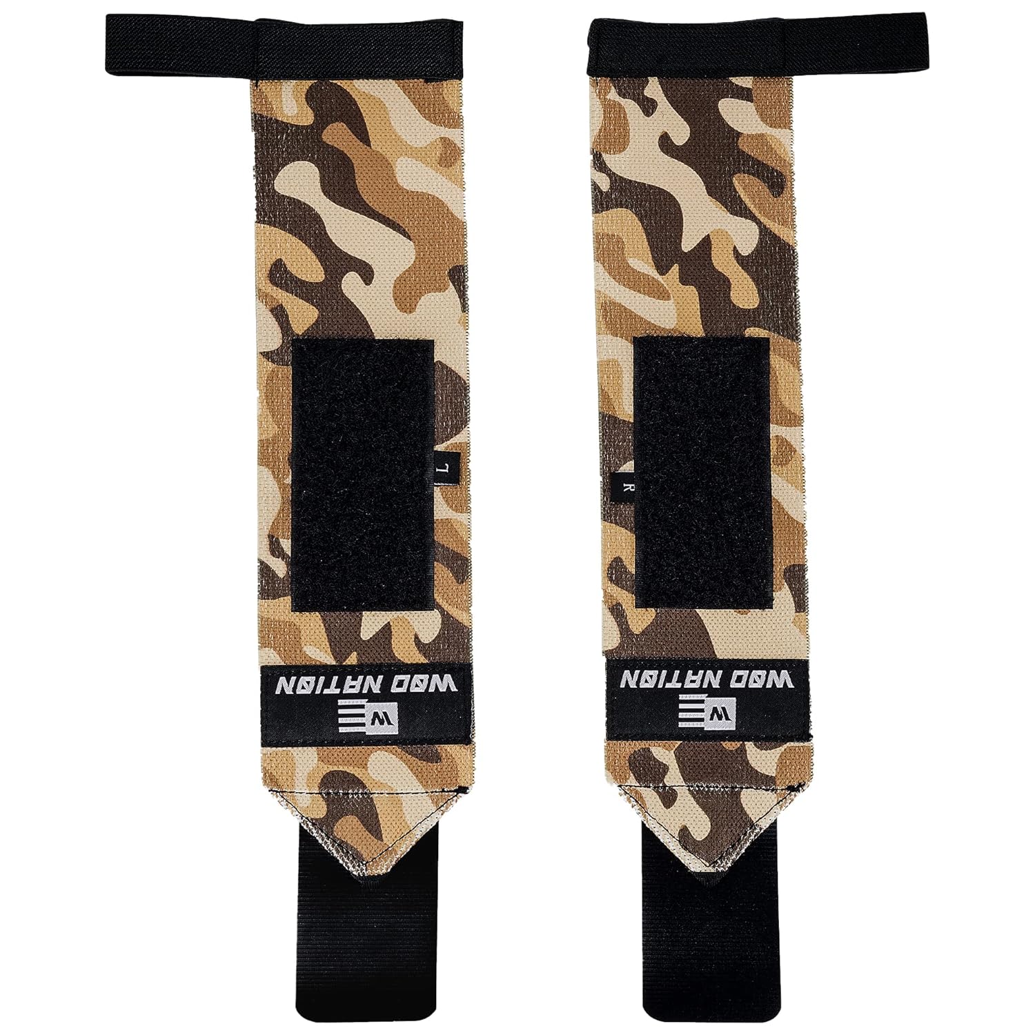 WOD Nation Muñequeras y correas para gimnasio y levantamiento de pesas (18 pulgadas), muñequeras esenciales para levantamiento de pesas y correas de