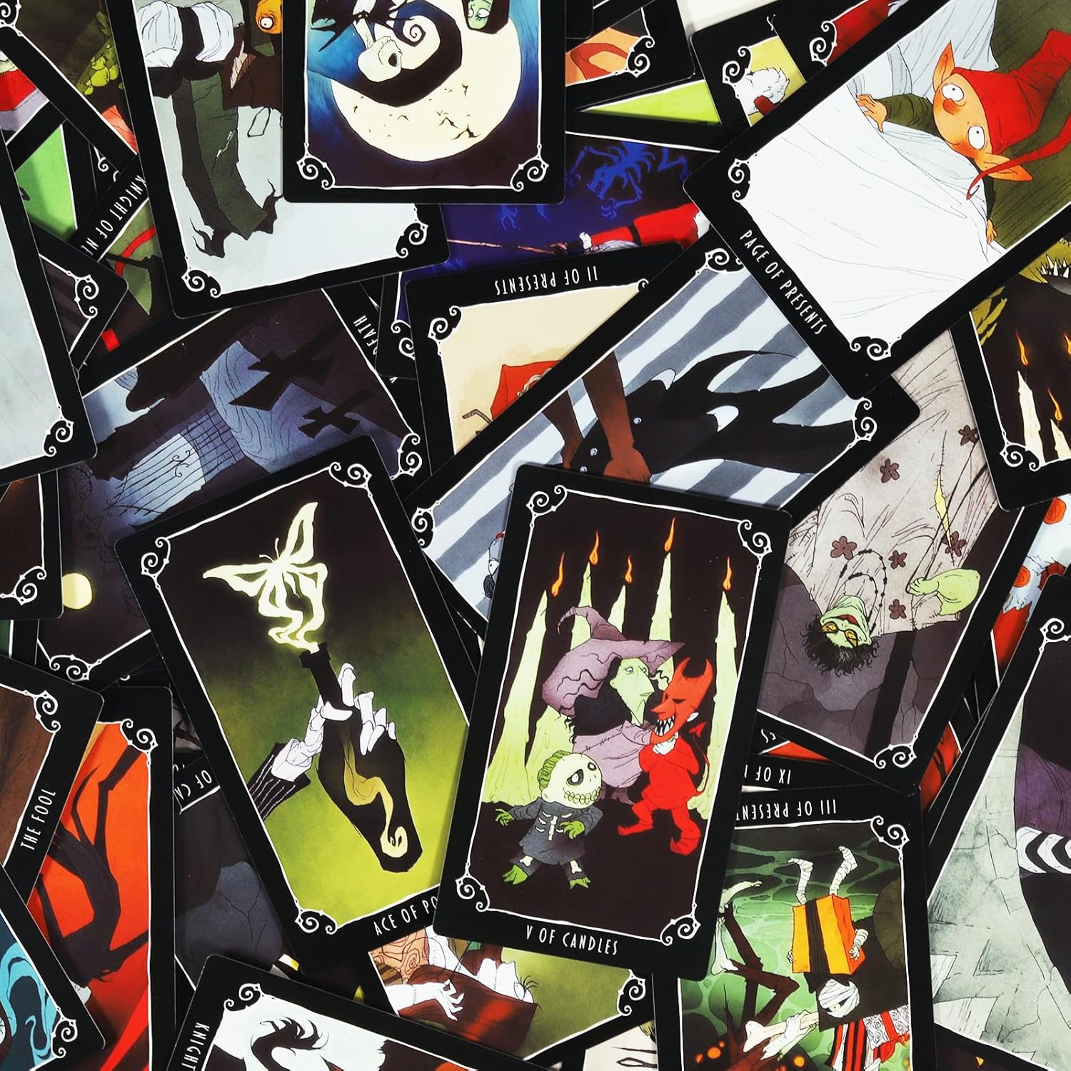 Cartas de tarot para principiantes, cartas de tarot simples e intuitivas, baraja de adivinación para lectores expertos, cartulina suave con barajas