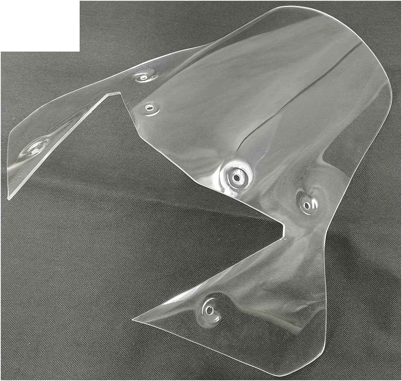 Deflector de viento de motocicleta XT660 XT660Z parabrisas de motocicleta ABS plástico parabrisas delantero deflectores de vidrio transparentemarrón