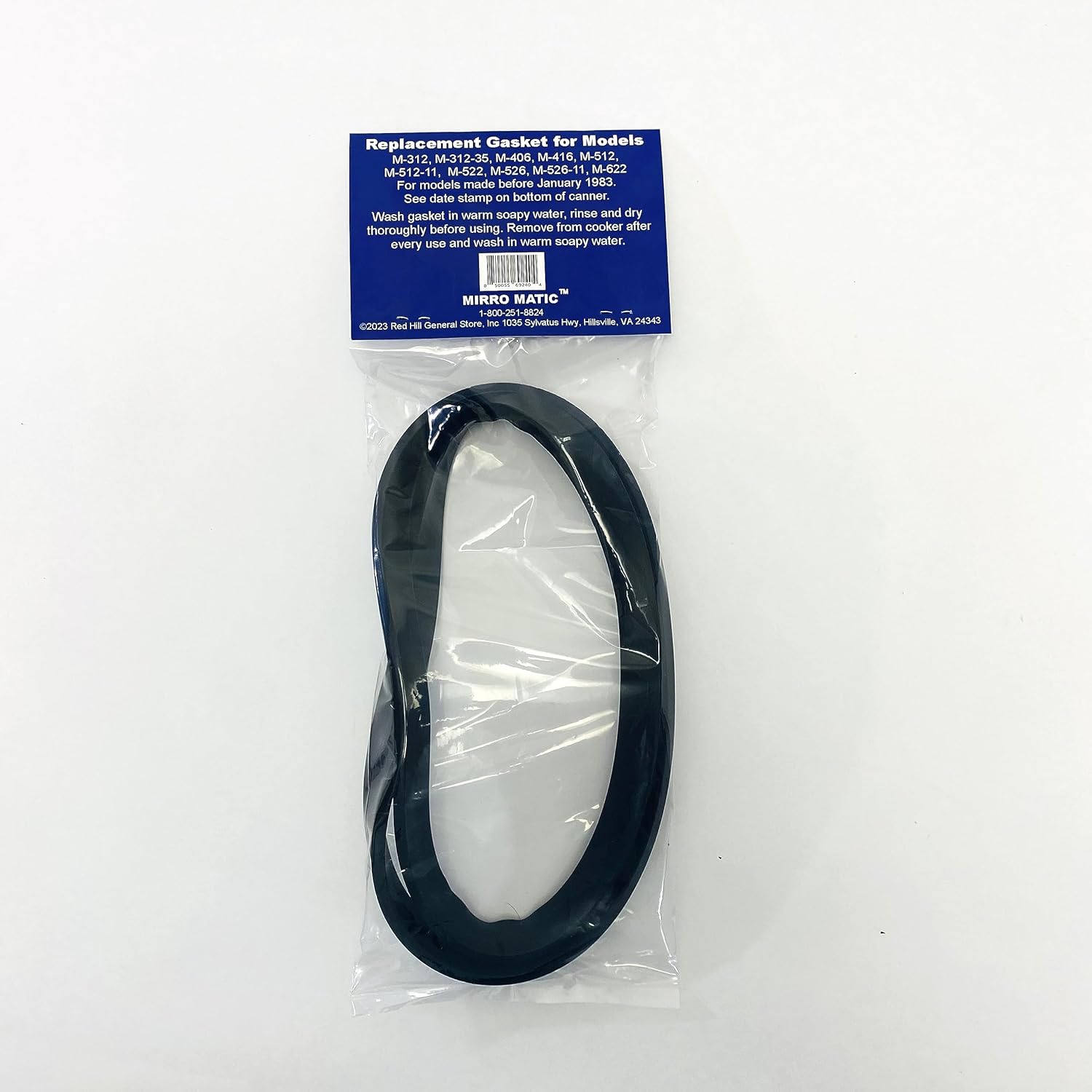 S-3440 Mirro Junta para latas a presión para M-312, M-312-35, M-406, M-416, M-512, M-512-11, M-522, M-526, M-526-11, M-622 para modelos fabricados