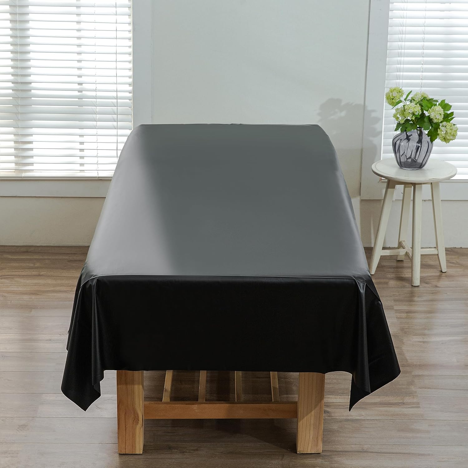 WenBags Sábanas de mesa de masaje duraderas de PVC, impermeable y a prueba de aceite, cubierta de protección para cama de masaje, sábanas de spa