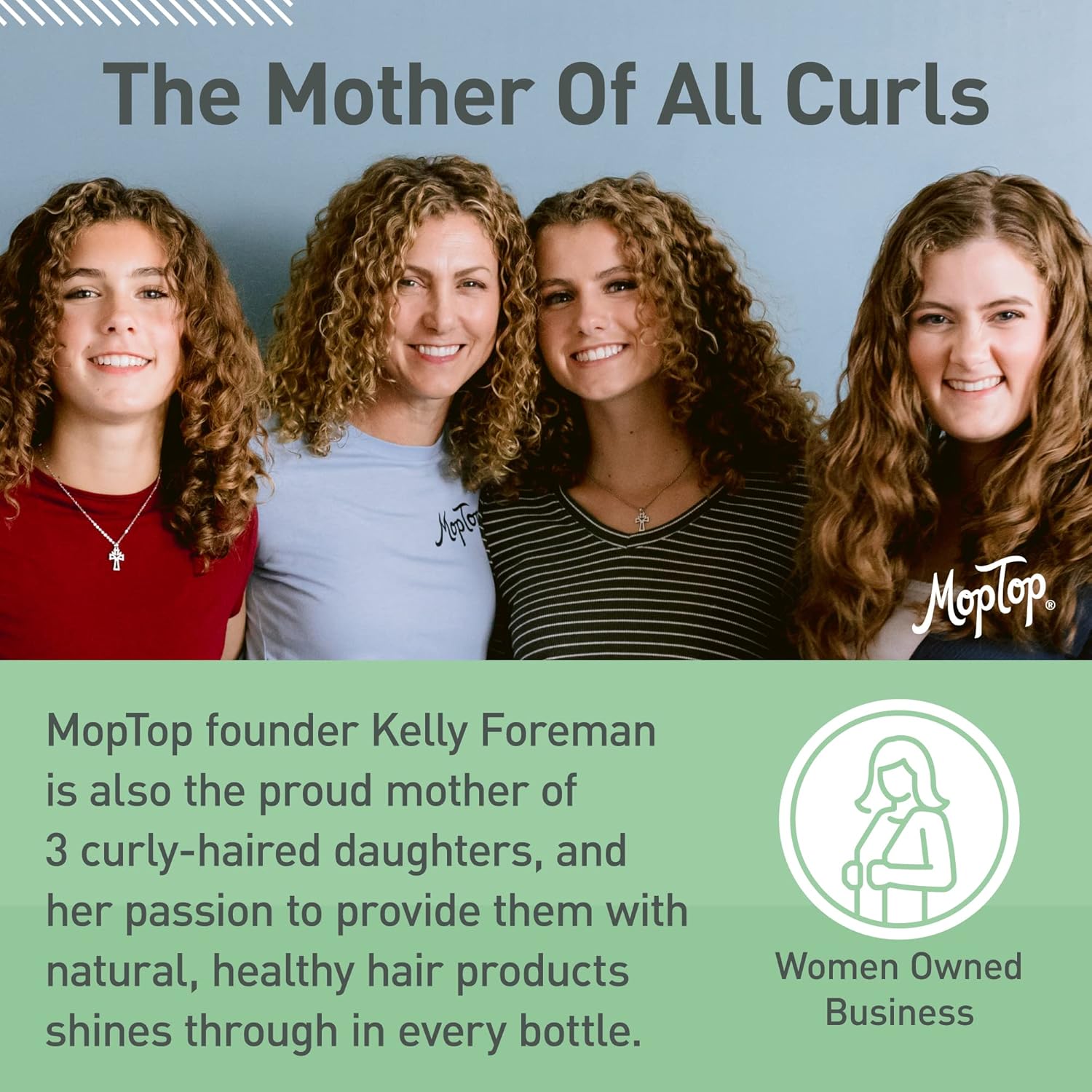 MopTop Juego de productos para el cabello rizado, rutina de tratamiento para cabello rizado, champú desintoxicante de 2 onzas, champú suave,