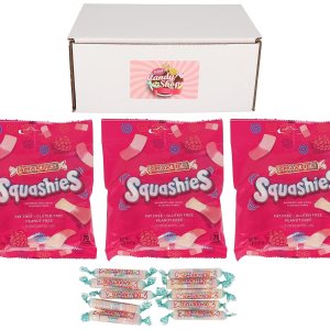 Smartie Squashies – Bolsa de dulces (paquete de 3) + 10 caramelos Smarties gratis Smartie Squashies – Bolsa de dulces (paquete de 3) + 10 caramelos Smarties gratis