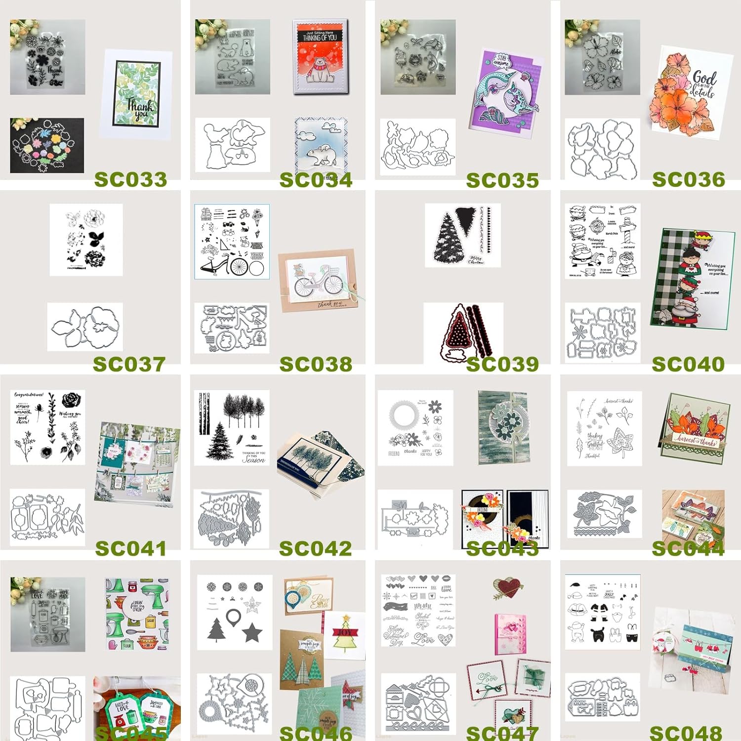 Sellos y troqueles para hacer tarjetas, herramientas de cocina, bricolaje álbumes de recortes, manualidades, troqueles de corte de metal, juegos de