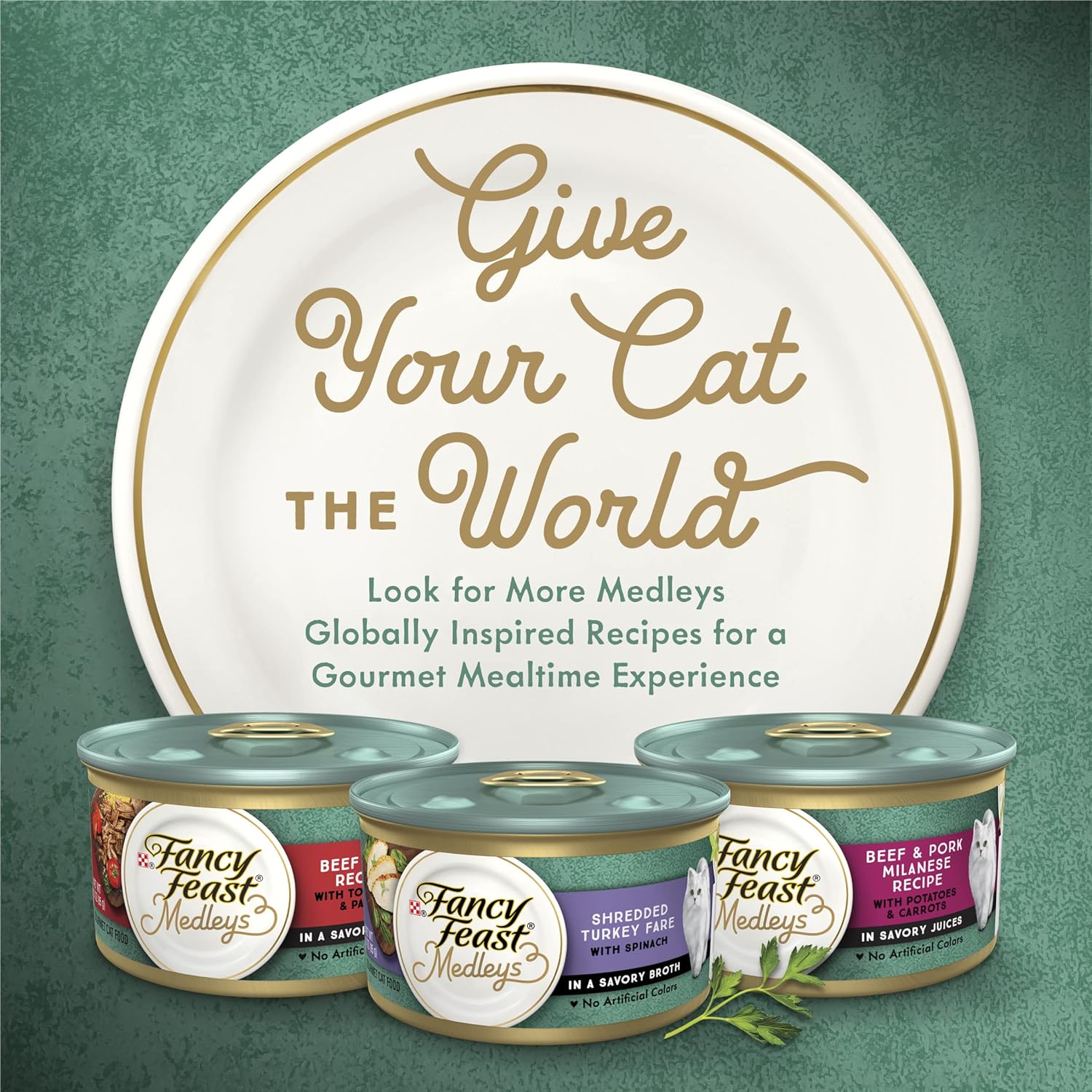 Purina Fancy Feast Medleys – Paquete de alimentos húmedos para gatos, paquete de variedad