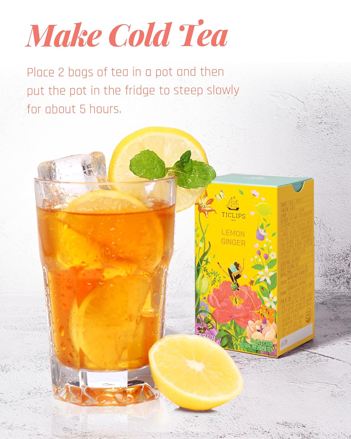 Ssanggye TICLIPS – Té Earl Grey de 0.05 oz x 20 TB Té mezclado de alta calidad, sabor delicado, té negro, bergamota, mezcla de hierbas, aroma dulce