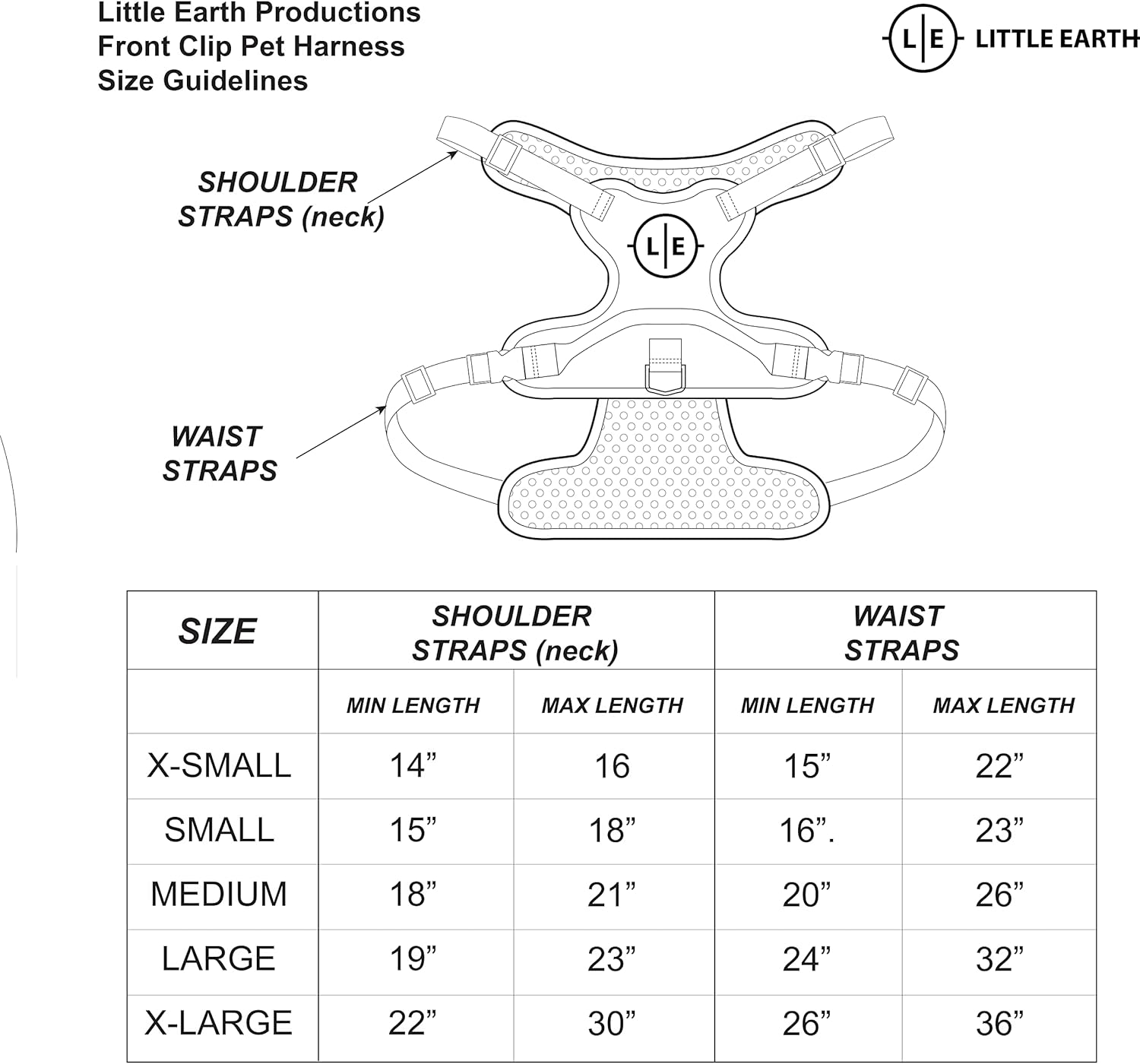NHL – Arnés para mascotas con clip frontal unisex para adultos