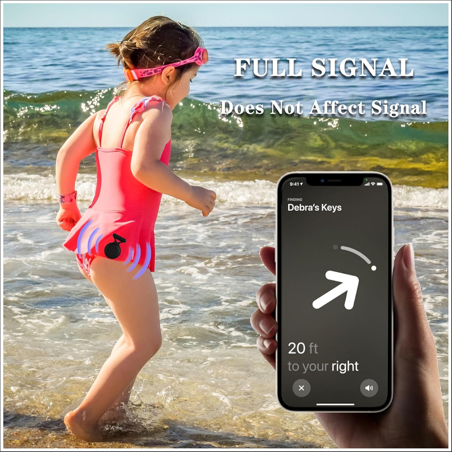 Funda impermeable para Airtag para niños, compatible con Apple Airtag, funda de silicona para rastreador GPS oculto con broche de alfiler, funda