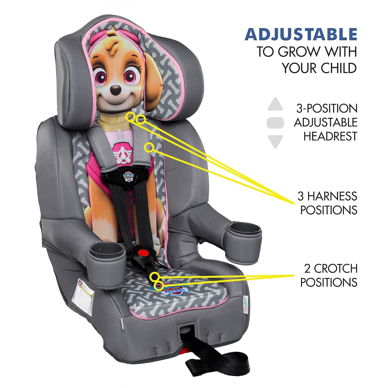 KidsEmbrace Nickelodeon asiento para automóvil de Skye de Paw Patrol