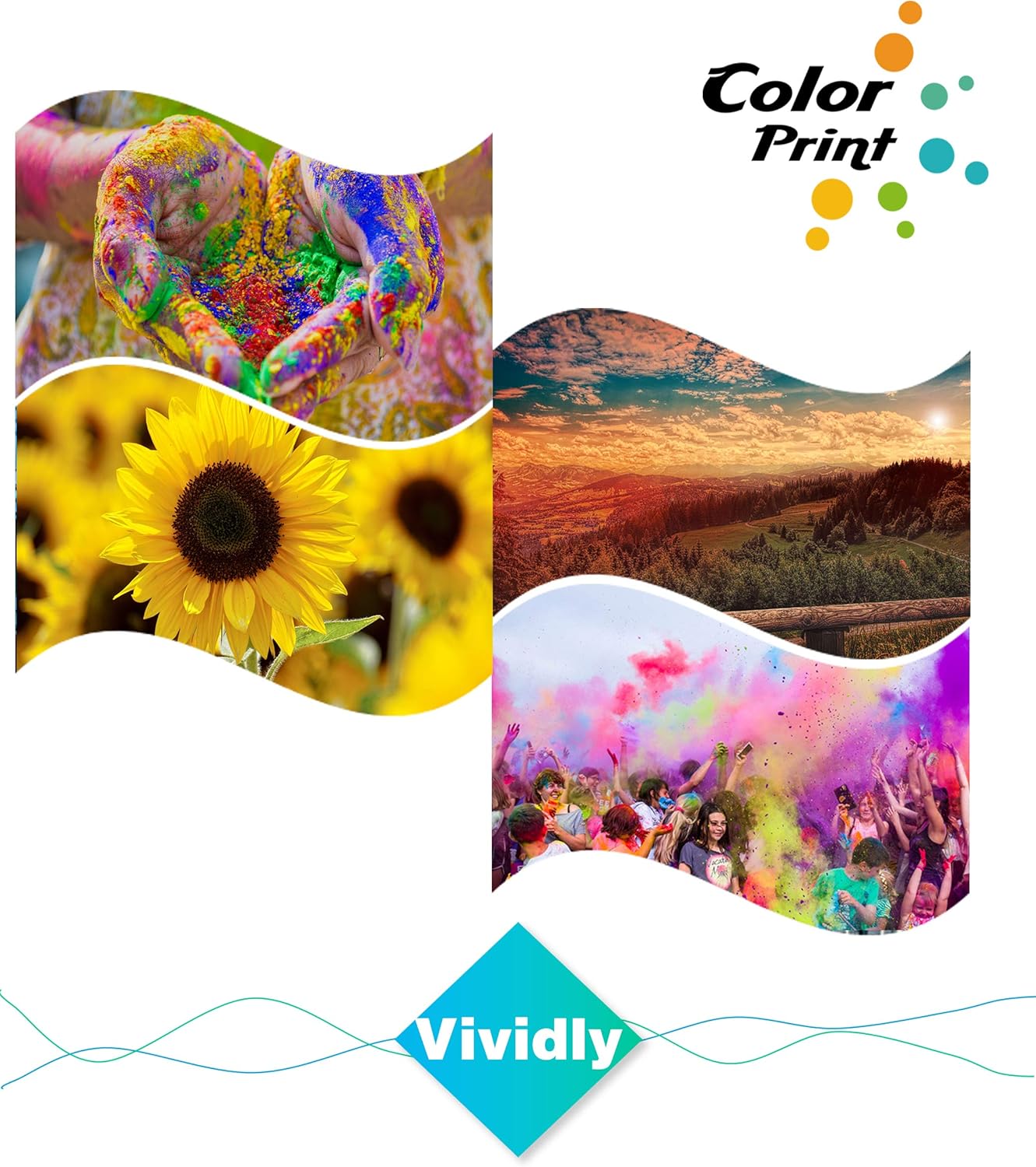 ColorPrint LC203 – Cartucho de tinta de color compatible con Brother LC203 XL LC203XL LC-203XL LC201 para impresora MFC-J480DW MFC-J680DW MFC-J880DW