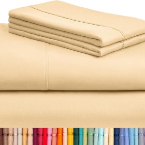 LuxClub – Juego de sábanas para niños y niñas, 4piezas, esquinas tipo bolsillos profundos 18in, sedosas, ecológicas, antiarrugas, bajeras aptas para LuxClub – Juego de sábanas para niños y niñas, 4piezas, esquinas tipo bolsillos profundos 18in, sedosas, ecológicas, antiarrugas, bajeras aptas para