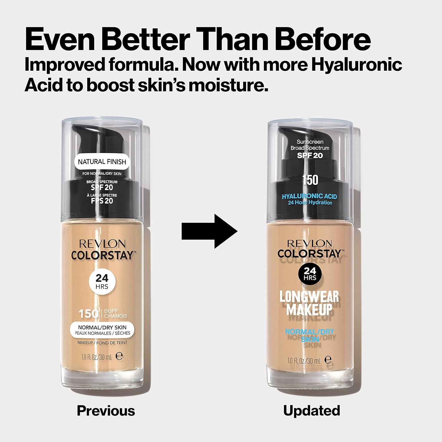 Revlon Colorstay – Maquillaje líquido para piel normal y seca, Paquete de 2