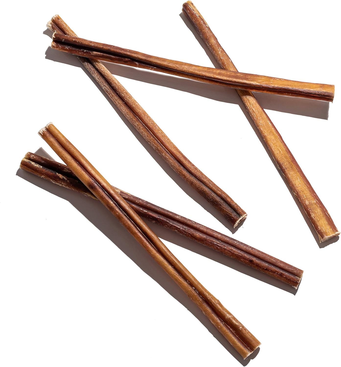 Jack&Pup Bully Sticks de 12 pulgadas para perros grandes  Palitos gruesos sin olor para todos los perros  Todos los masticables naturales de larga